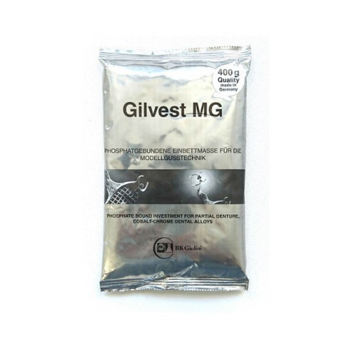 Гилвест ЭмДжи-Спид / Gilvest MG-Speed паковочная масса для бюгелей, 25кг Giulini 