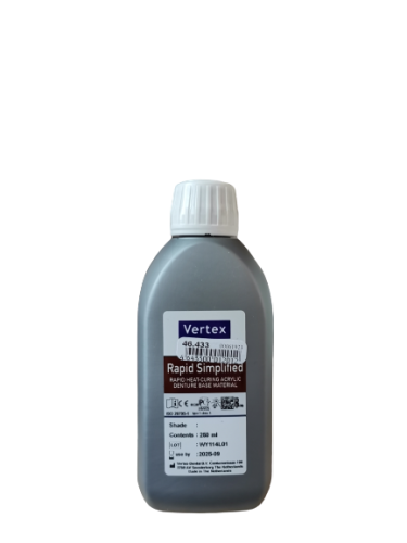 Вертекс Рапид / Rapid Simplified Жидкость для пластмассы, 250мл., Vertex