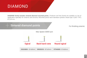Полир на держателе "DIAMOND" спеченный алмаз для финишной обработки керамики, 1шт. Reddish Stone