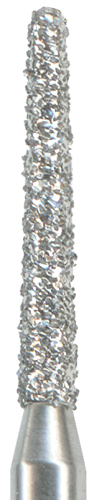 Бор FG алмазный. Конус с закруглённым концом (856) 1шт. OkoDent