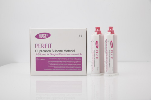 Перфит Десневая маска мягкая / Gingival Mask Soft (cart.2*50ml+12mix+12o.tips+ 10ml) Huge Dental