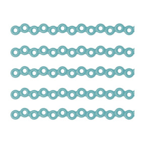 Воск GEO ретенция с прямыми отверстиями, 40шт. Renfert