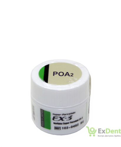 Noritake EX-3, Опак пастообразный Paste Opaque, 6 гр., Kuraray, Япония