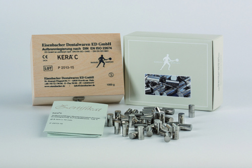 Кера Си / Kera C - сплав стоматологический (кобальт-хром) для литья коронок и мостов, 1кг (Германия)