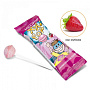 Miradent XyliPoP - Леденец на палочке из ксилита, КЛУБНИКА, 50шт х 6гр.  