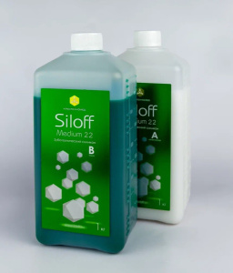 Siloff Medium 22 (1kg/1kg) / Силикон для дублирования 1кг+1кг