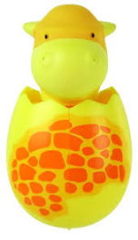 MyFlipper Dino Egg Pachy - динозаврик в яйце (жёлтый) - гигиенический держатель для зубной щётки (ар