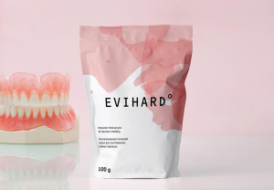 Evihard "Эвихард" материал полимерный базисный д/изготовл. протезов, 250г.