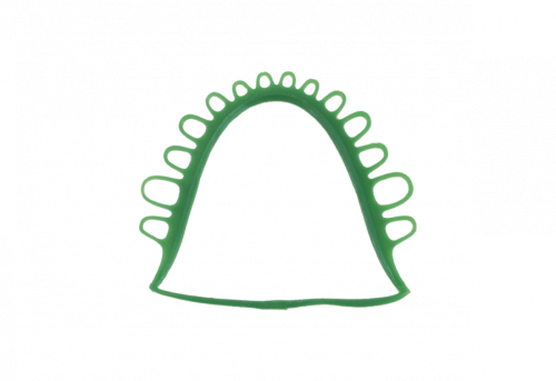 Пластинчатые ретенции большые (S-U-WAX-PATTERNS PR II) 10 листов, 10шт. Schuler-Dental