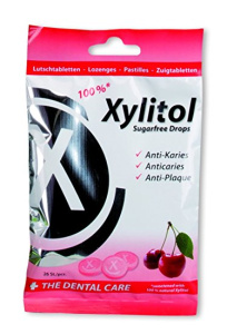 Miradent Xylitol Functional Drops, Cherry, 60г - леденцы функциональные д/ухода за зубами, вишня